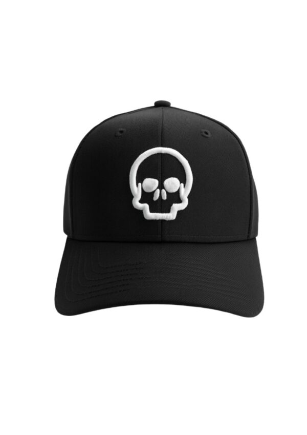 Golfová kšiltovka ANGX Skull černá