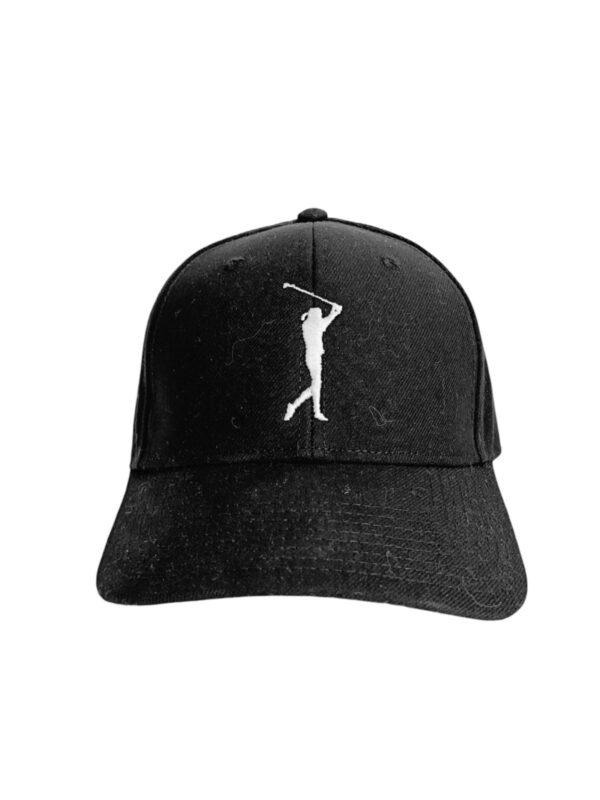 Golfová kšiltovka ANGX Golfer černá