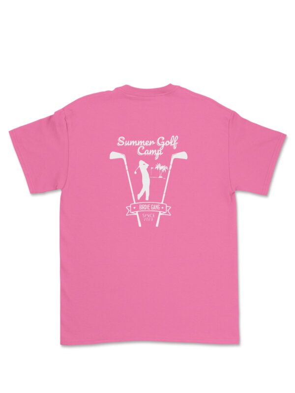 damské tričko růžové golf summer camp 6400L100