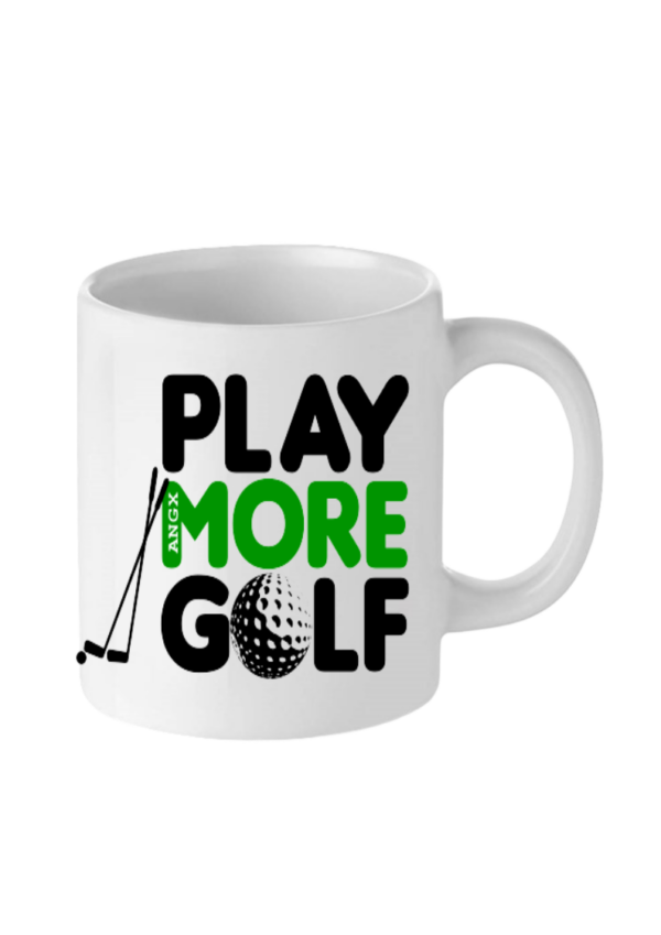 golfový hrnek play more golf