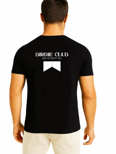 pánské tričko černé birdie club