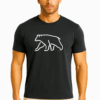 pánské tričko černé signature bear