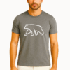 pánské tričko charcoal signature bear
