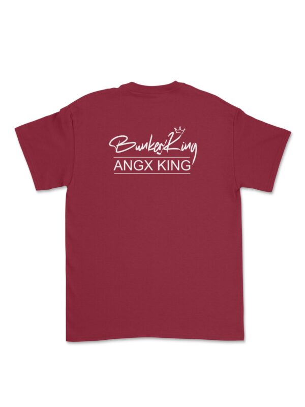 pánské golfové tričko bunker king charoal red