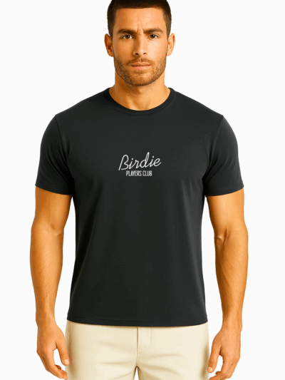 pánské tričko černé birdie players club