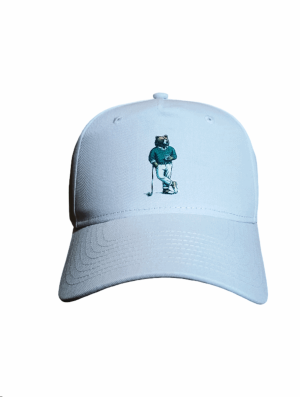 Golfová kšiltovka Medvídek golfista
