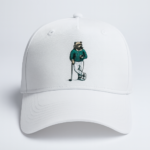 golfová kšiltovka golf buddy bílá s potiskem