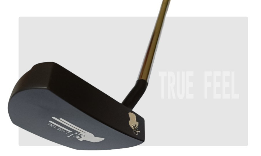 malet putter černý TRUE FEEL