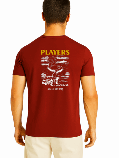 pánské tričko old cherry red tpc sawgrass
