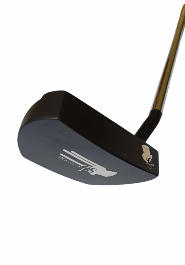 Golfový Putter Black Skull mallet Black černý