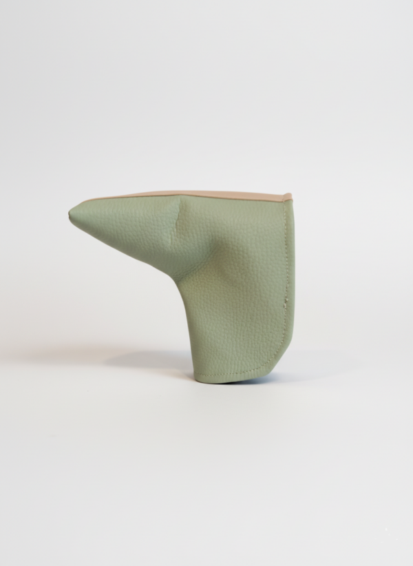 HeadCover na putter Blade zelený s pruhy