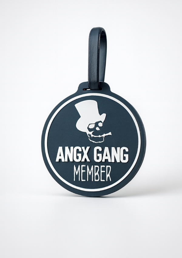 Golfová vysačka na bag (Golf bag tag) ANGX Birdie club member