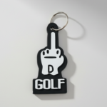 golfová klíčekna fuck off golf