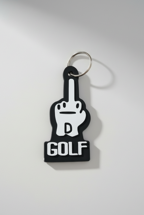 golfová klíčekna fuck off golf