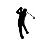 Auto samolepka golfista sheffler 2