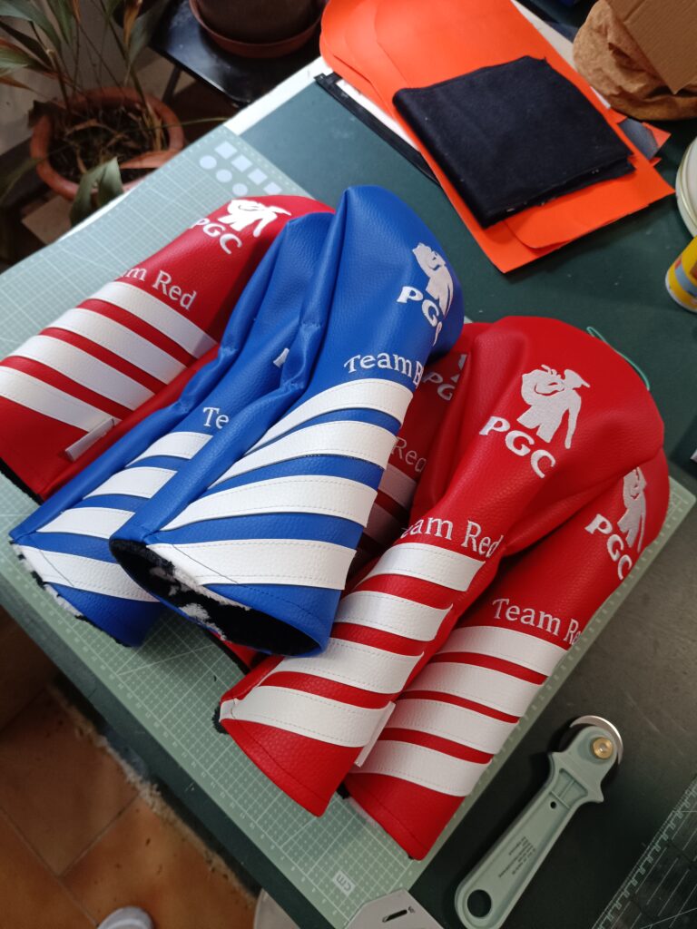 golfový headcover na míru