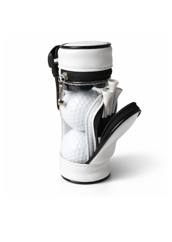 miniaturní golfový bag white